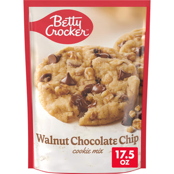 Betty Crocker Cookie Mix, Walnut Chocolate Chip, 17.5 Oz Pouch