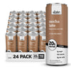 Slate Milk - High Protein Iced Coffee - Mocha Latte - 175Mg Energy Blend  Lactose Free Energy - 20G Protein  1G Sugar  110 Calories  3G Net Carbs  No Sugar Added - Protein Coffee - 11 Fl Oz  24 Cans
