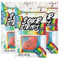 SOUR STRIPS Sour Candy Strips, Chewy Vegetarian Belts, Rainbow Flavor, 3 Pack