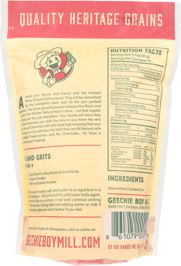 Geechie Boy Mill Yellow Grits, 24 Oz