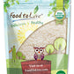 Food to Live Organic Short Grain White Sushi Rice, 5 Pounds - Non-GMO Japanese Style Perfectly Sticky Rice, Vegan, Bulk. Easy to