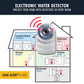 Zircon Leak Alert + Led! Water Leak Detector & Flood Sensor Alarm/Water Leak Sensor With Dual Leak Alarms 90Db Audio + Flashing