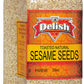 Natural Toasted Whole Sesame Seeds by It's Delish, 20 Oz Large Jar - Natural Gluten-Free Fresh Oven Roasted White Sesame - Resta