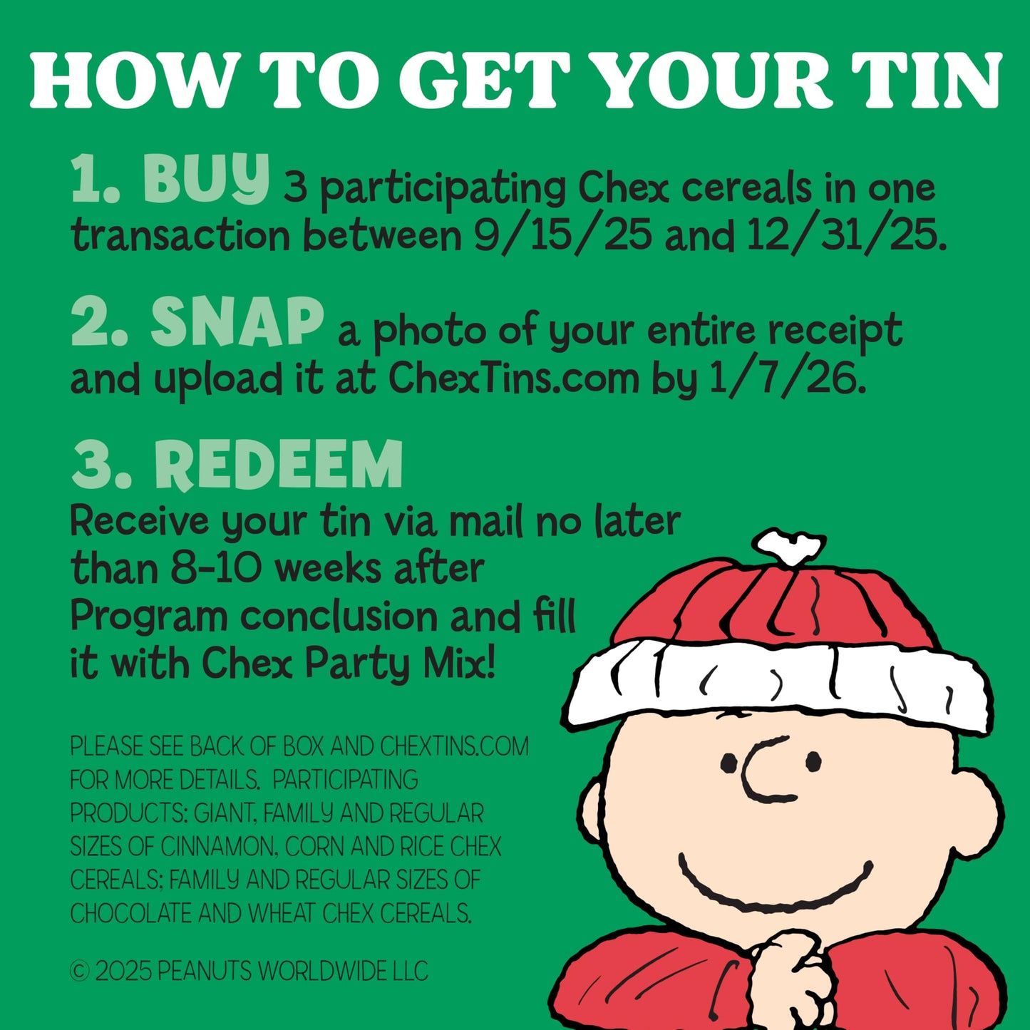 Wheat Chex Breakfast Cereal, Homemade Chex Mix Ingredient, Family Size, 19 oz