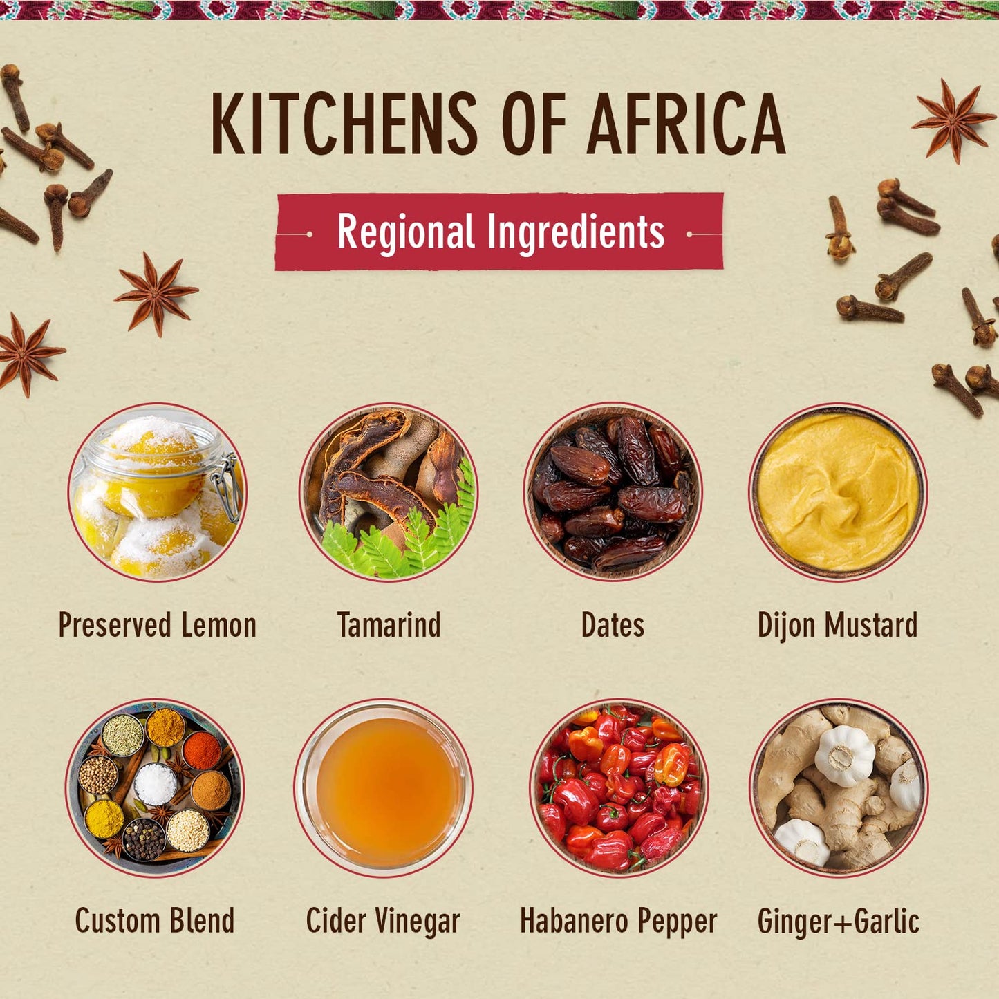 Kitchens Of Africa Jerk Paste Marinade With Preserved Lemon, Dates, Tamarind, Dijon Mustard And Highly Aromatic Spices - Tastes