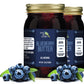 Green Jay Gourmet Blueberry Butter - All-Natural Fruit Spread - Gluten-Free - 2 x 19 Ounces