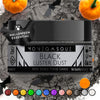 Mon  Gasque Black Luster Dust Edible Glitter For Cocktails 7G - Premium Black Edible Glitter For Cakes - Edible Dust For Hallowe