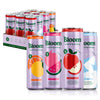 Bloom Nutrition Sparkling Energy Drink - Apple Crisp / Glacier Crush Variety Pack - Natural Energy Blend  Zero Sugar  180Mg Energy Blend - Antioxidant-Rich With Green Coffee Bean  Green Tea Extract  Prebiotics - 12Oz 12 Pack