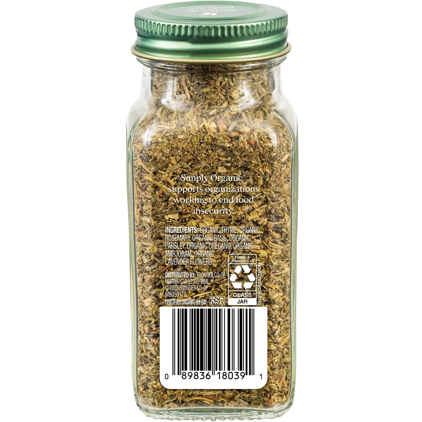 Simply Organic Herbes de Provence, Certified Organic | 1 oz