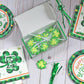 12 Shamrock Lollipops - St Patricks Day Candy And Party Favors - Irish Candy
