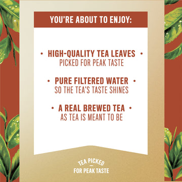 Gold Peak Tea, Unsweet Tea, 16.9 Fl Oz, 6 Pack