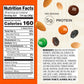 Snak Club Energizer Trail Mix with Roasted Salted Peanuts, Raisins, M&MS Chocolate Candies, Roasted Almonds, Gluten-Free and Kos