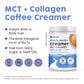 Nativepath Keto Coffee Creamer Powder French Vanilla - Keto-Friendly, Non-Dairy & Low Sugar Creamer. Made With Grass-Fed Collage