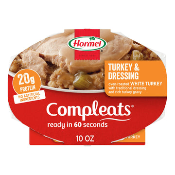 Hormel Compleats Turkey & Dressing Microwave Tray, 10 Oz. (6 Pack)