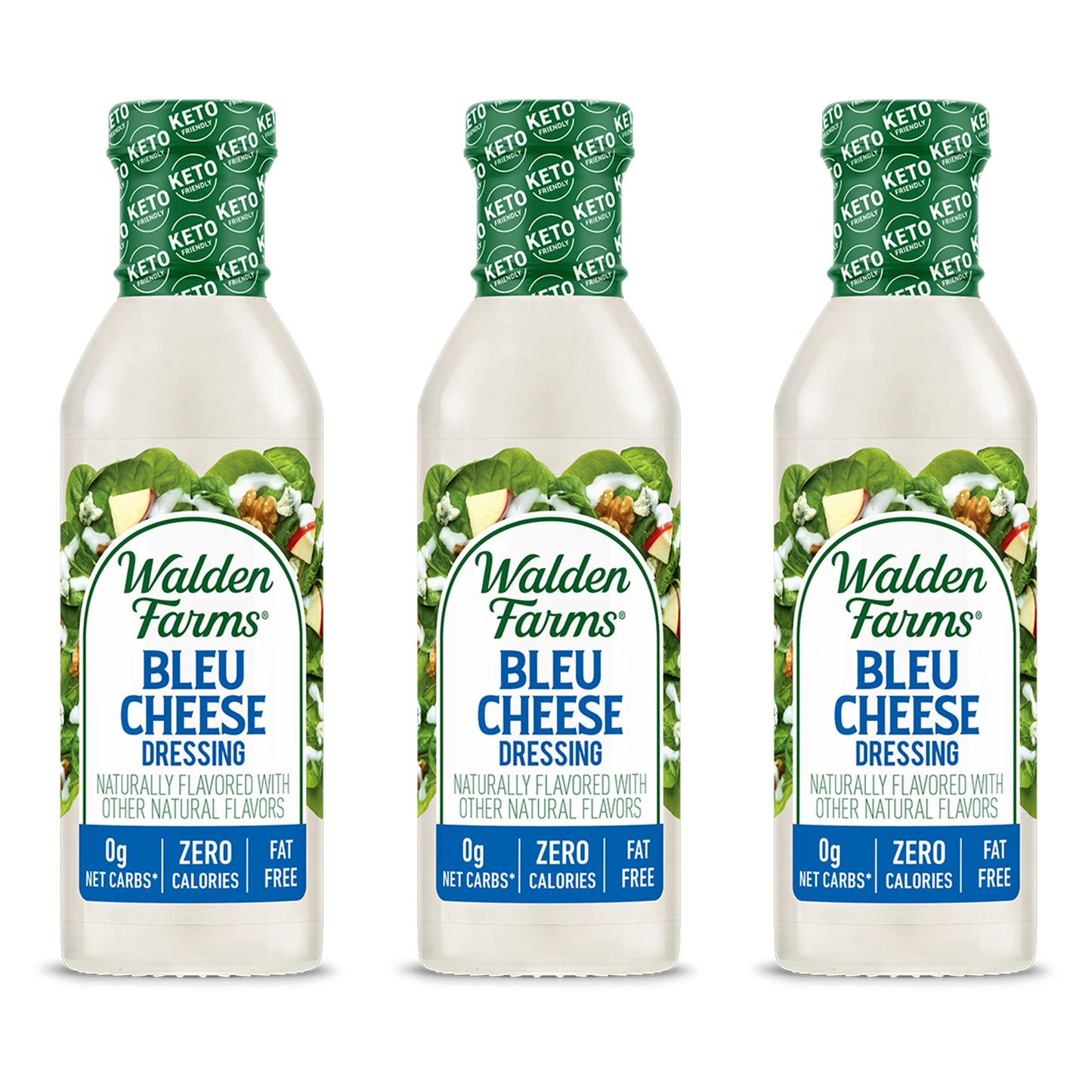 Walden Farms, Dressing, Bleu Cheese, 12 fl oz (Pack of 3)