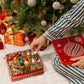 Holiday Gourmet Chocolate Candy Gift Basket with Keepsake Tray - Bonnie and Pop