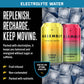 Go Brewing Hydrating Beverage - Citrus Flow & Tropical Punch - Low-Calorie, Non-Carbonated Water - 12 Oz, 12 Cans