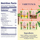 MAGICdATES Date Snack Bites Variety Pack – 4 Bags (16 Servings) Gluten-Free Vegan Paleo Plant-Based On-the-Go Snack
