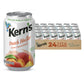 Kerns Peach Juice Nectar - Peach Nectar Made with Fresh Fruit Puree - Fruit Juice Concentrate for Smoothie Mix  Cocktail Mixers & Kids Drinks & Beverages - 11.5oz  24 Pack Canned Drinks