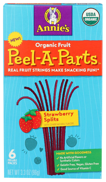Annies Homegrown Fruit/Snack/Strawberry 3.3 Oz Pack Of 8