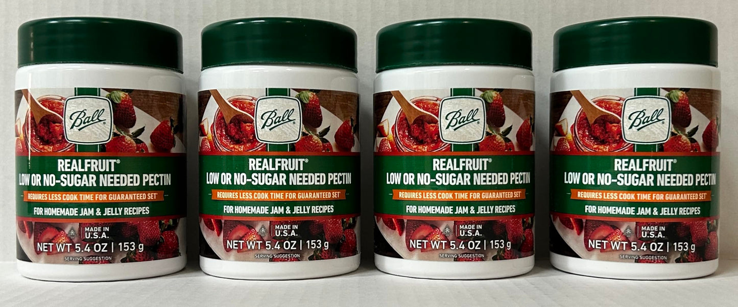 Ball Low or No-Sugar Needed Pectin 5.4oz - pack of 4