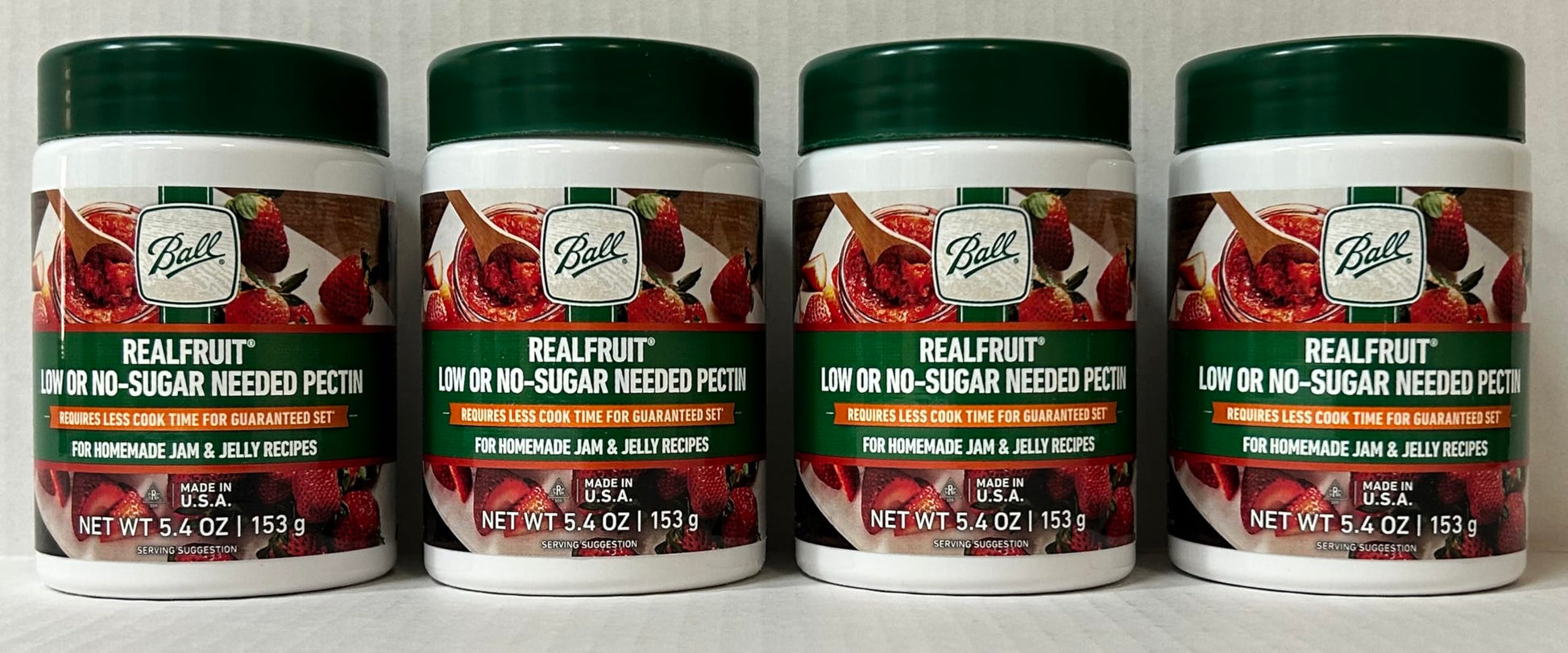 Ball Low or No-Sugar Needed Pectin 5.4oz - pack of 4