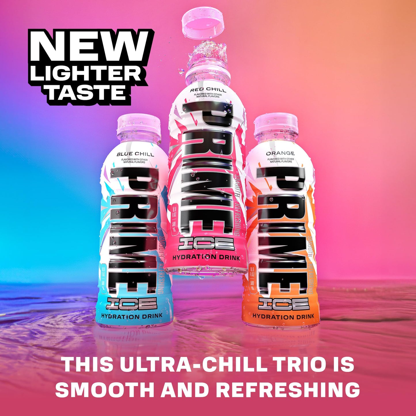 PRIME HYDRATION Sports Drink Variety Pack, Low-Calorie with Coconut Water, 500+ mg Electrolytes, 12 Fl Oz Bottles, Pack of 15