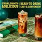 Wandering Bear Straight Black Organic Cold Brew Coffee On-The-Go, Iced Coffee, 11 Fl Oz, 12 Pack - Extra Strong, Smooth, Unsweet