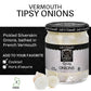 Sable & Rosenfeld Tipsy Onions - Pickled Silverskin & Pearl Onions - 10.9 Ounce (Pack of 3) - Ideal for Cocktails & Appetizers