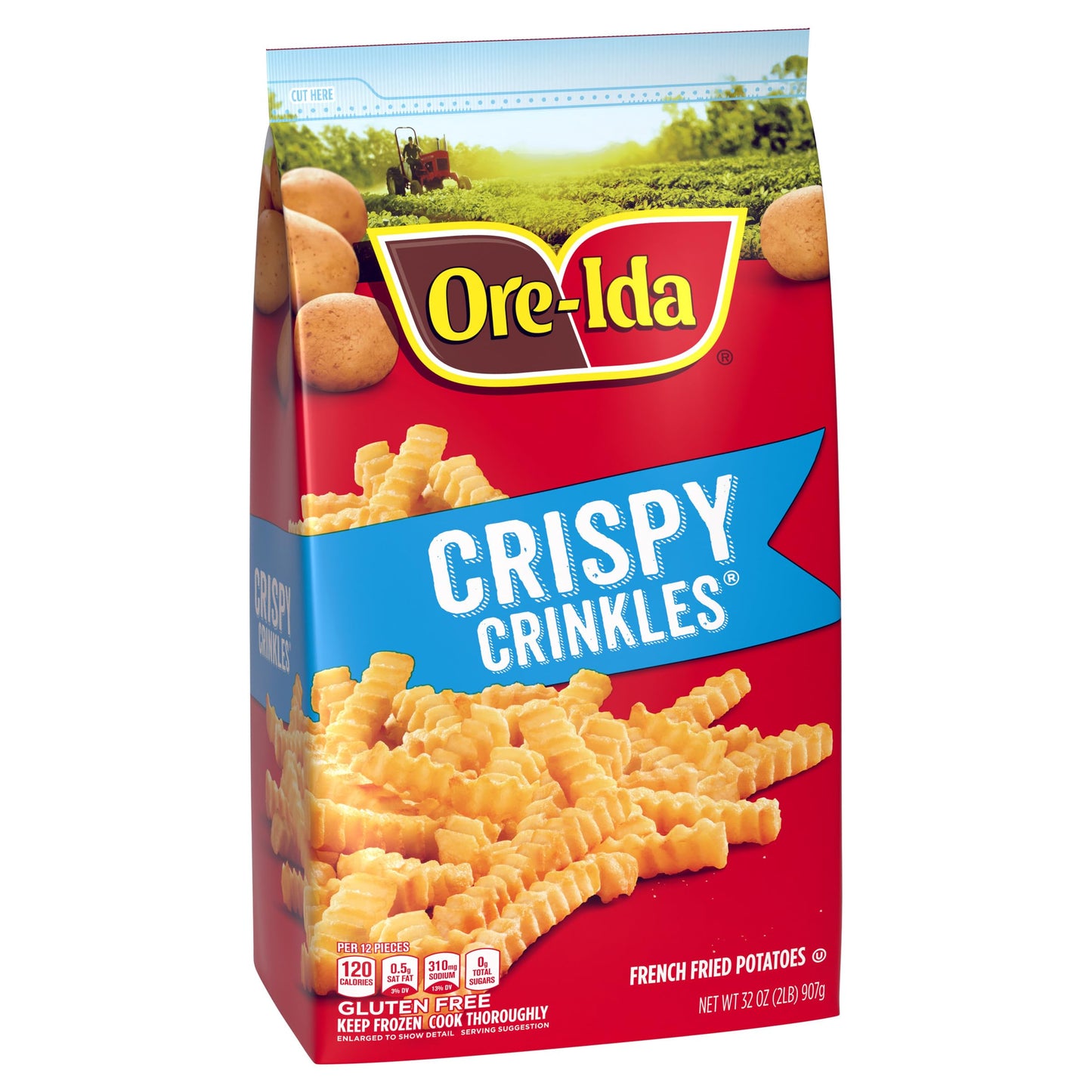 Ore-Ida Crispy Crinkles French Fried Potatoes, 32 oz Bag