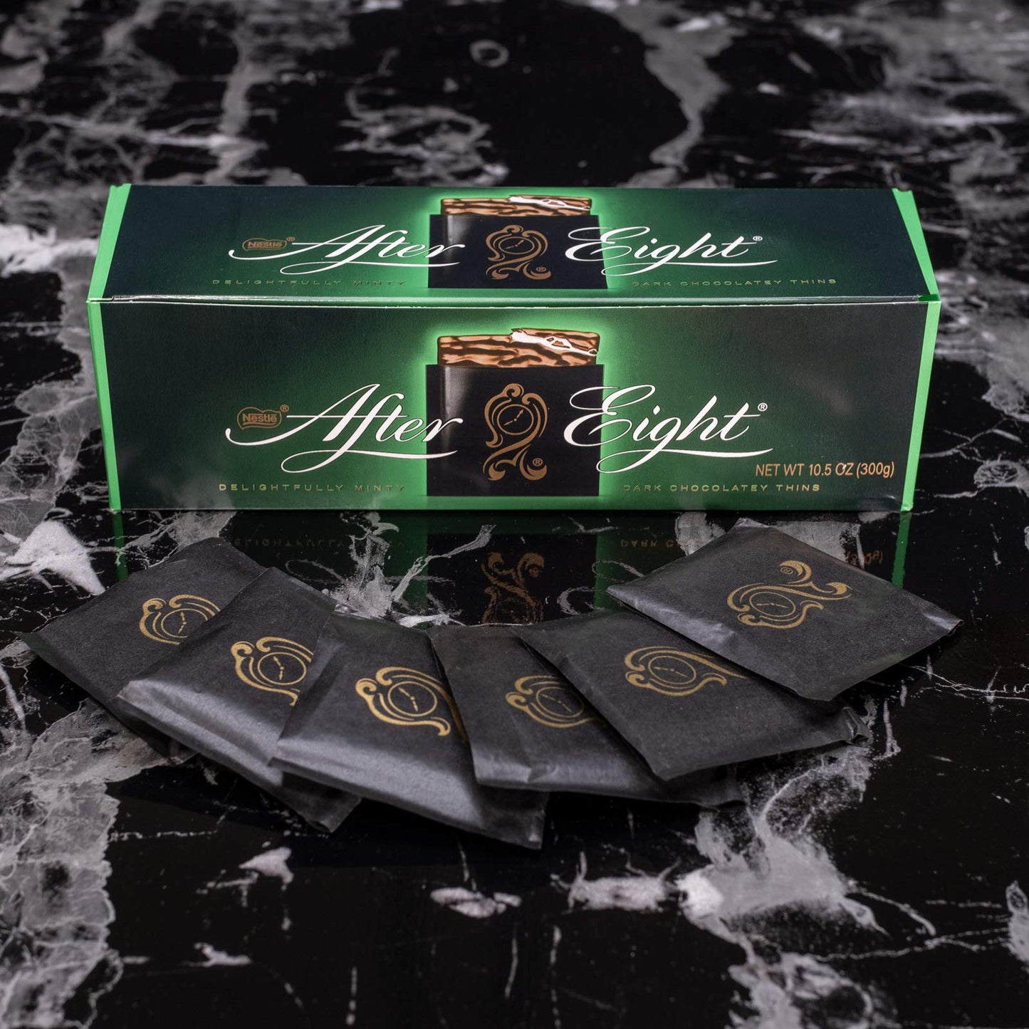 Nestle After Eight, Dark Mint Thins (30 Mints - 300g/10.5oz, PACK - 3)
