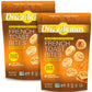 Drizzilicious Mini Rice Cakes - French Toast Flavor, Vegan, Gluten Free, 4oz (Pack of 2)