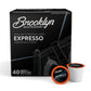 Brooklyn Beans Express-O Coffee Pods, Compatible with 2.0 Keurig, 40 Count, Pack of 1, Color: Express-o