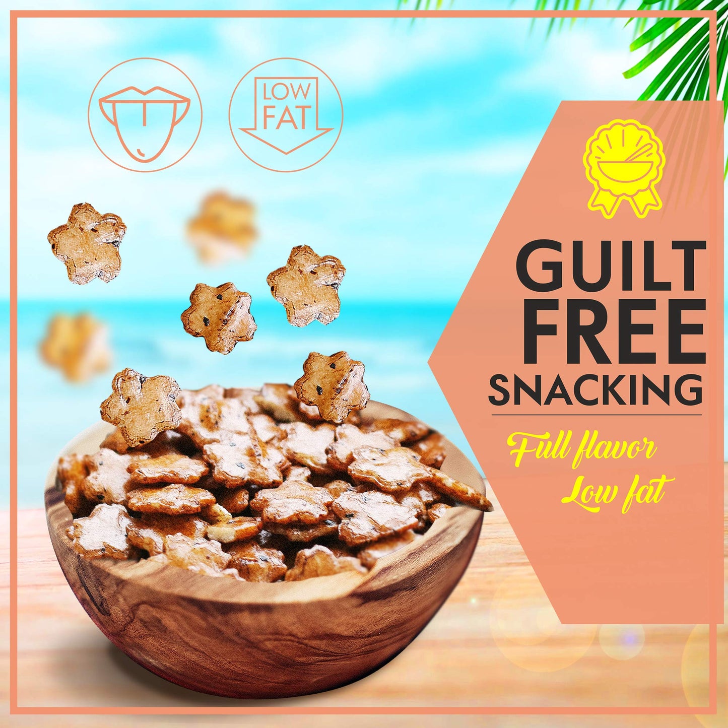 Asia Trans Mixed Arare Rice Crackers - Hawaiian Favorite - Sweet & Salty Japanese Crunchy Gourmet Trail Mix Snack