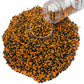 Se Si&Moos Orange And Black Nonpareils Sprinkles Orange And Black Sprinkles For Cupcakes Halloween Cake Decorations Christmas Co