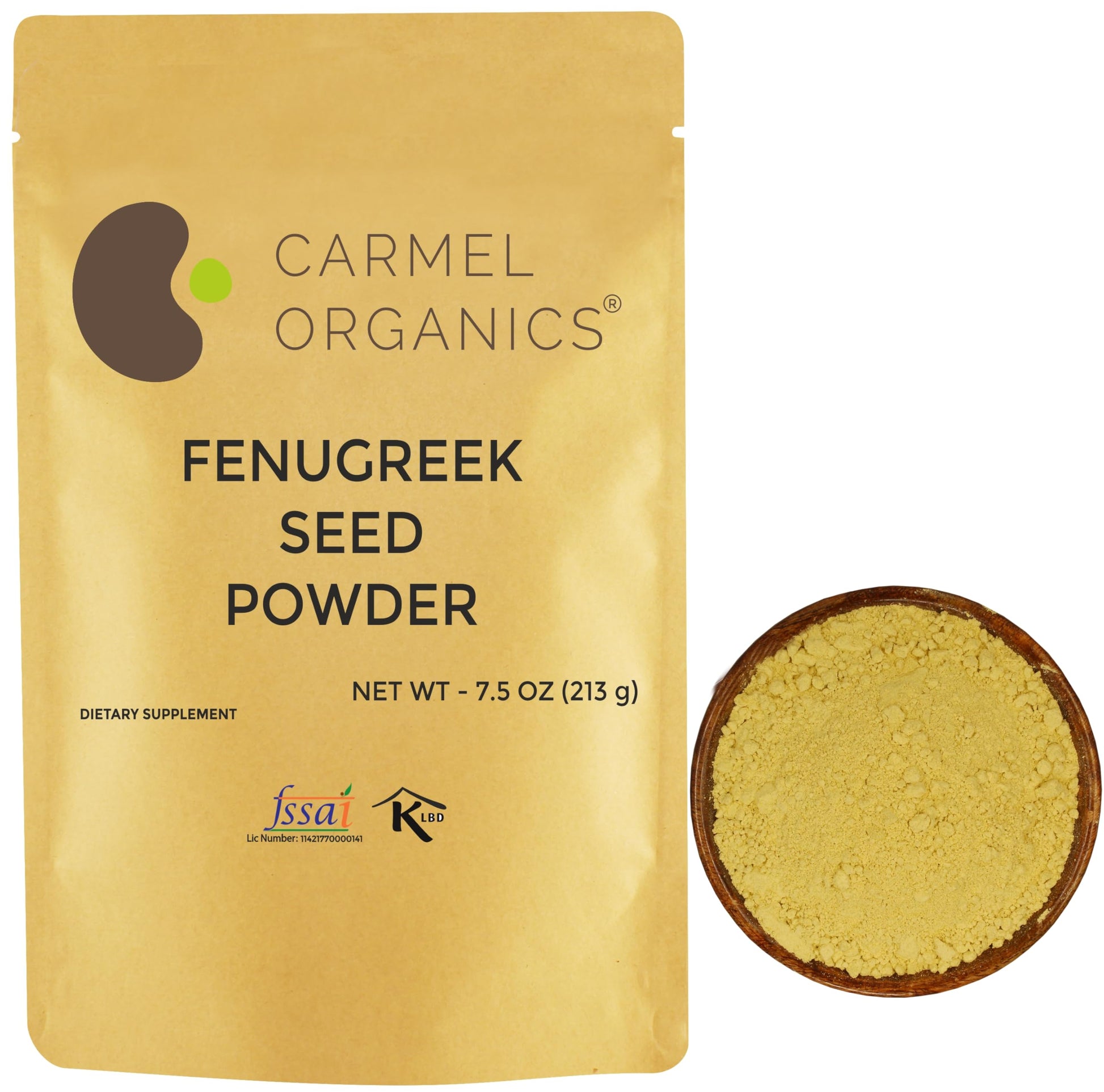 Fenugreek Seed Powder - 7.5 Ounce | Pure & Natural | Non-GMO | Perfect for Cooking, Herbal Remedies & Beauty Care, No Added Pres
