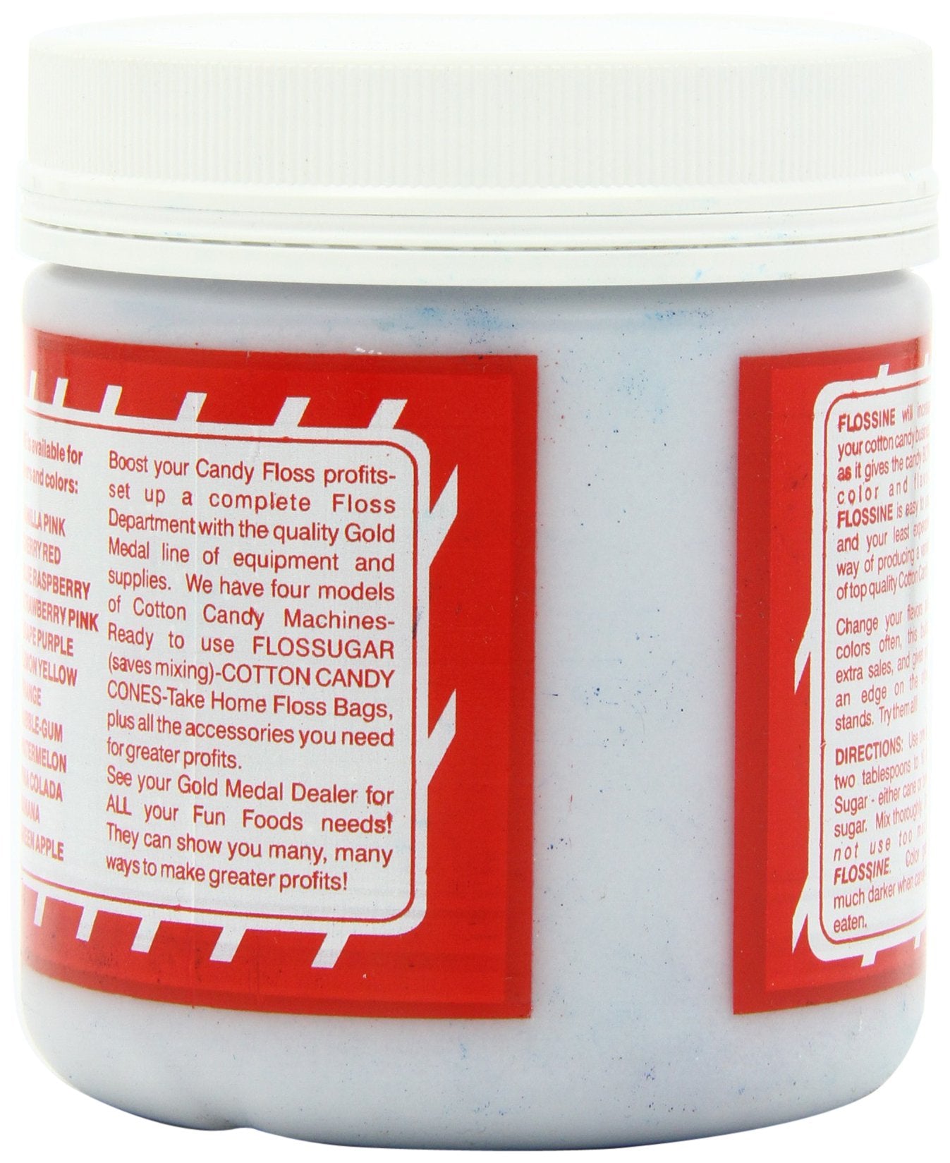 Gold Medal Flossine Can, Blue Raspberry