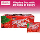 DOUzzle Back To School Cherry Sours Red Candy Balls, Chewy Candies, Mini Packs (30 Count, 1 Pack) Individually Wrapped, Party Fa