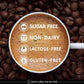 Zero Sugar Powder Coffee Creamer Variety - French Vanilla, Vanilla Caramel & Hazelnut With Direct Coffee Tea Est 2019 Spoon, Non