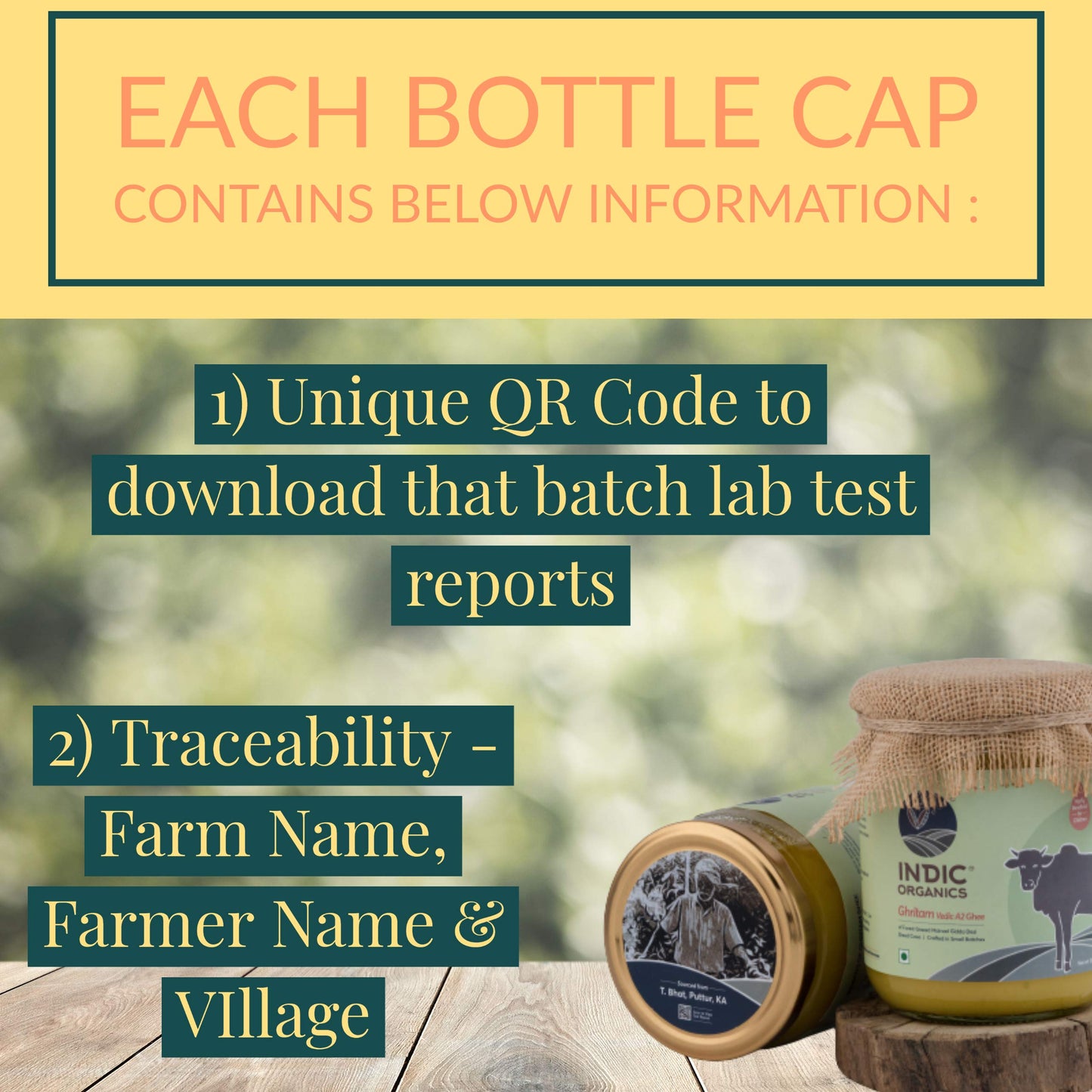 Indic Organics Forest Grazing Rare Malnad Gidda Desi Cows A2 Ghee From Western Ghats Of Karnataka Ayurvedic & Medicinal Bilona G