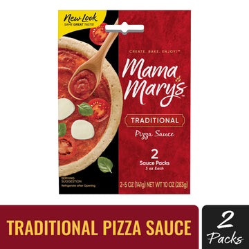 Mama Marys Original Pizza Sauce Pouch, 2 Count