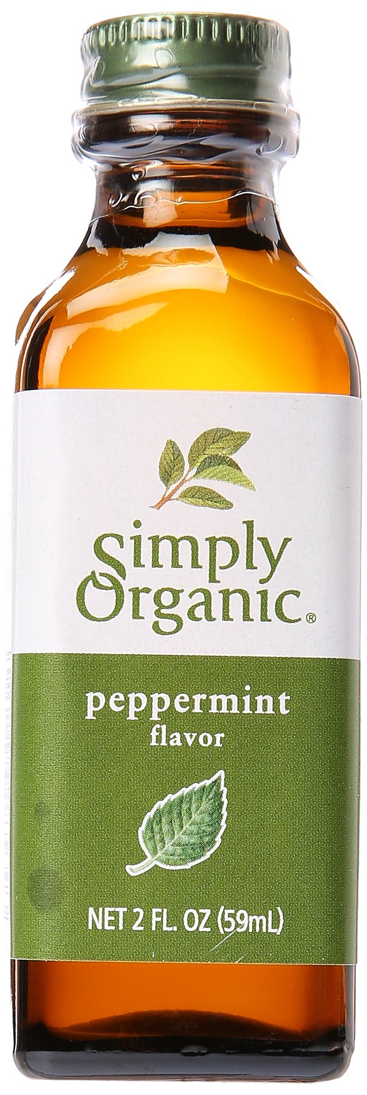 Simply Organic, Peppermint Flavor, 2 Fl Oz