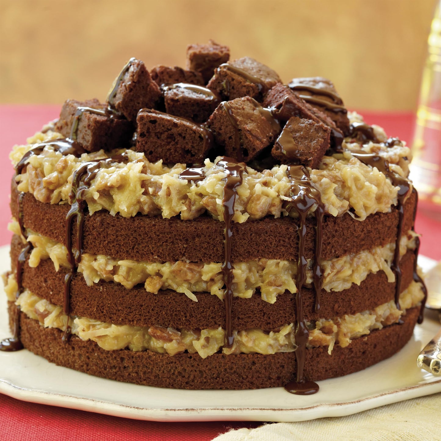 Betty Crocker Delights Super Moist German Chocolate Cake Mix, 13.25 Oz. (Pack Of 12)