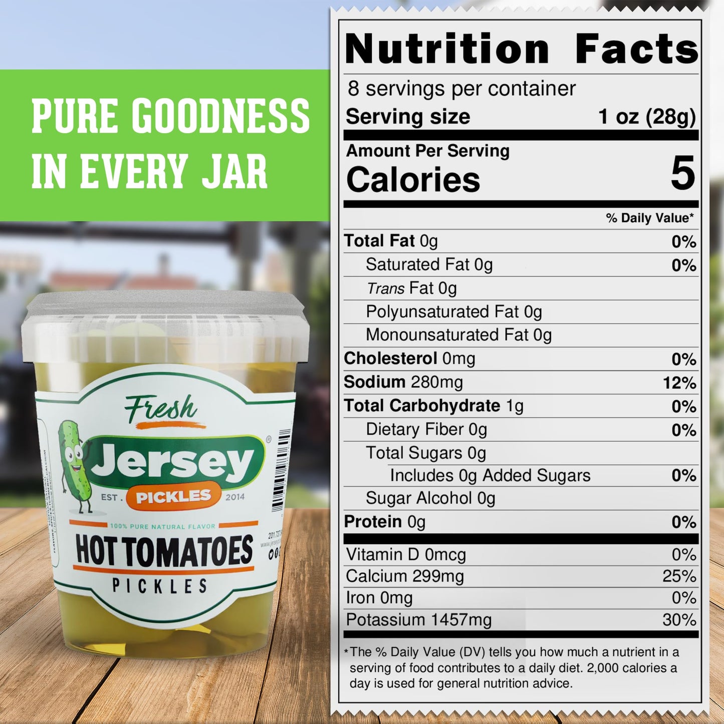 Jersey Pickles - Hot Pickled Tomatoes (Quart)