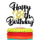 Klionjor 38Th Happy Birthday Cake Topper Happy Birthday Cake Decoration 38Th Birthday Party Decoration Gift Plugin (38)