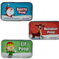 Christmas Poop Mints - Christmas Novelty Candy Mint Tins Gag Gifts (Set Of 3) Funny Christmas Stocking Stuffers Idea For Adults,