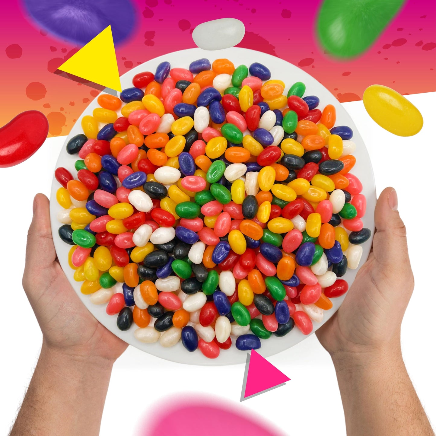 Jelly Beans Candy | 2 Pound Bag | Assorted Flavors | Classic Chewy Treat