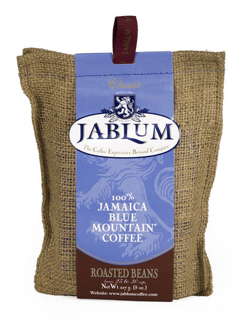 Jablum Jamaica Blue Mountain Roasted Whole Bean Coffee 8oz