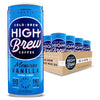 High Brew Coffee, Cold Brew Coffee, Mexican Vanilla, 8 Fl Oz, Ready-To-Drink (Pack Of 12)