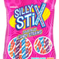 Silly Stix Sour Filled Candy Straws - 2.75 oz Bag - Pack of 2 - Variety of Flavors - Tropical Punch, Orange, Cherry, and Grape -